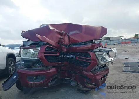 2022 Ram 1500 Lone Star 4X4 5'7 Box z USA, uszkodzony, nr VIN 1C6SRFFT2NN458885